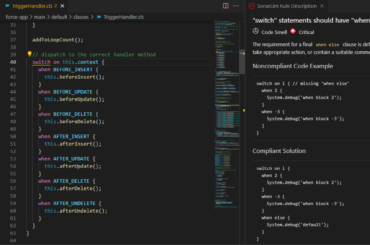 SonarLint extension for VS Code